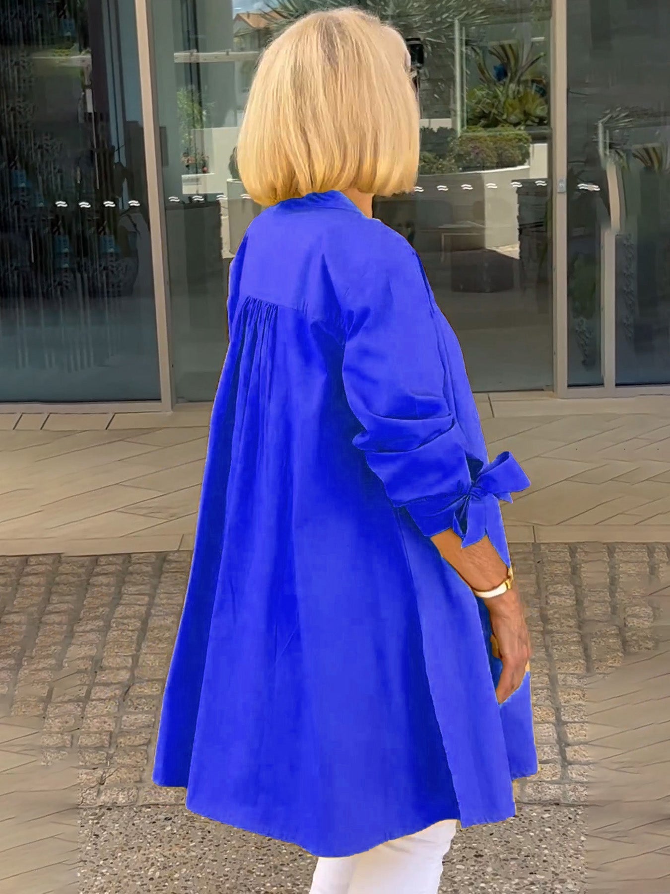 ✨2025 Neues Design✨Langjacken aus einfarbiger Baumwolle