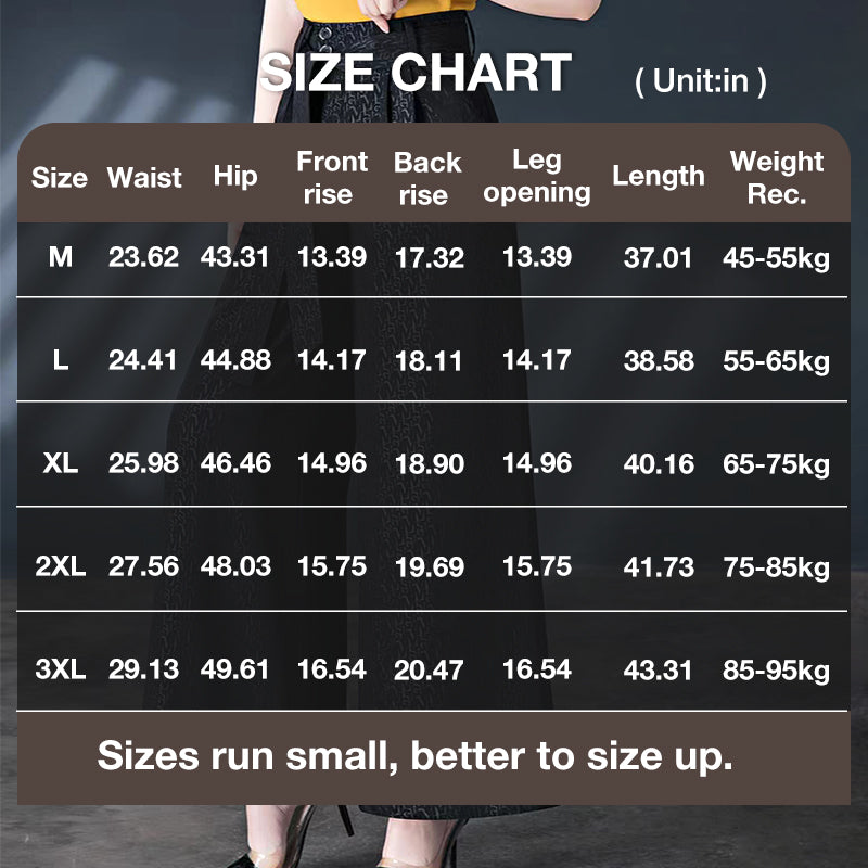 Modisch drapierte Hose mit weitem Bein