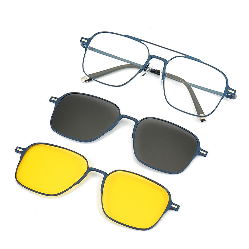 3-IN-1-SONNENBRILLE MIT MAGNETISCHER POLARISIERUNG
