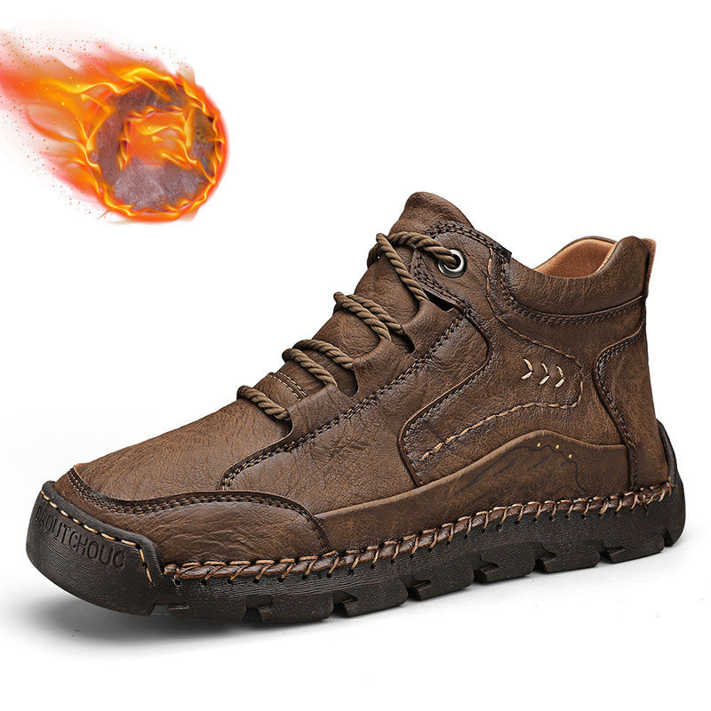 Handgefertigte Herrenlederschuhe - Lindern Sie Fußschmerzen