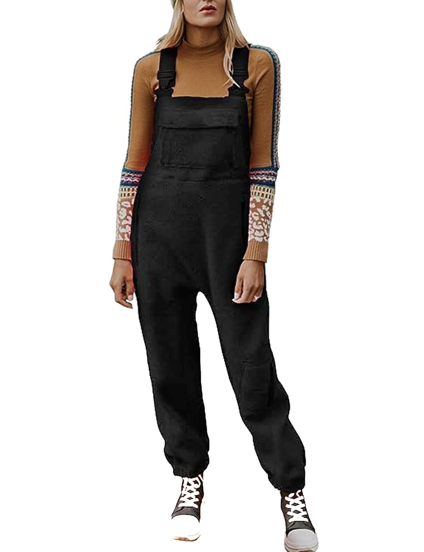 2024 Neue warme Overalls für Damen, lockere, lässige Overalls