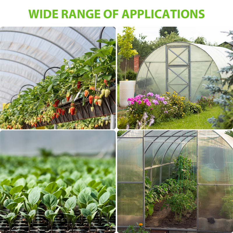 3*8m Klare Gewächshaus-Plastikfolie