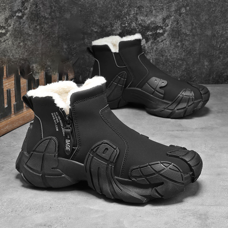 👞✨Herren-High-Top-Rutschfeste Praktische Mode-Schuhe