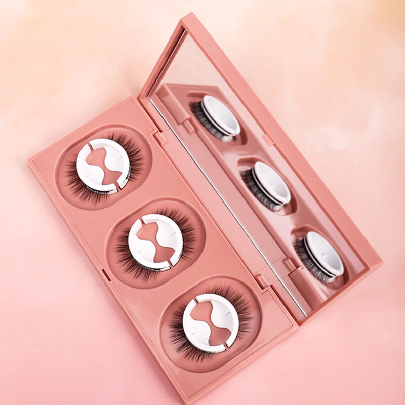 🎊Ein Verkauf der Weihnachtsliebe - 49% Rabatt🎊 Klebefreie selbstklebende falsche Wimpern(Set aus 3 Paaren)