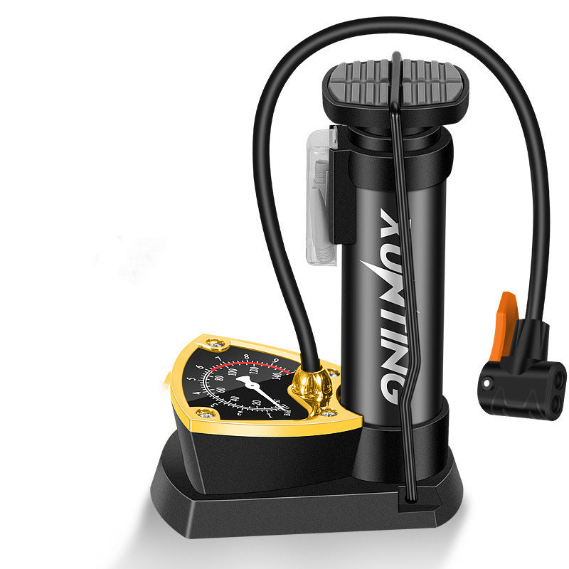 Tragbare Fahrradreifenpumpe Pedal-Luftdruck