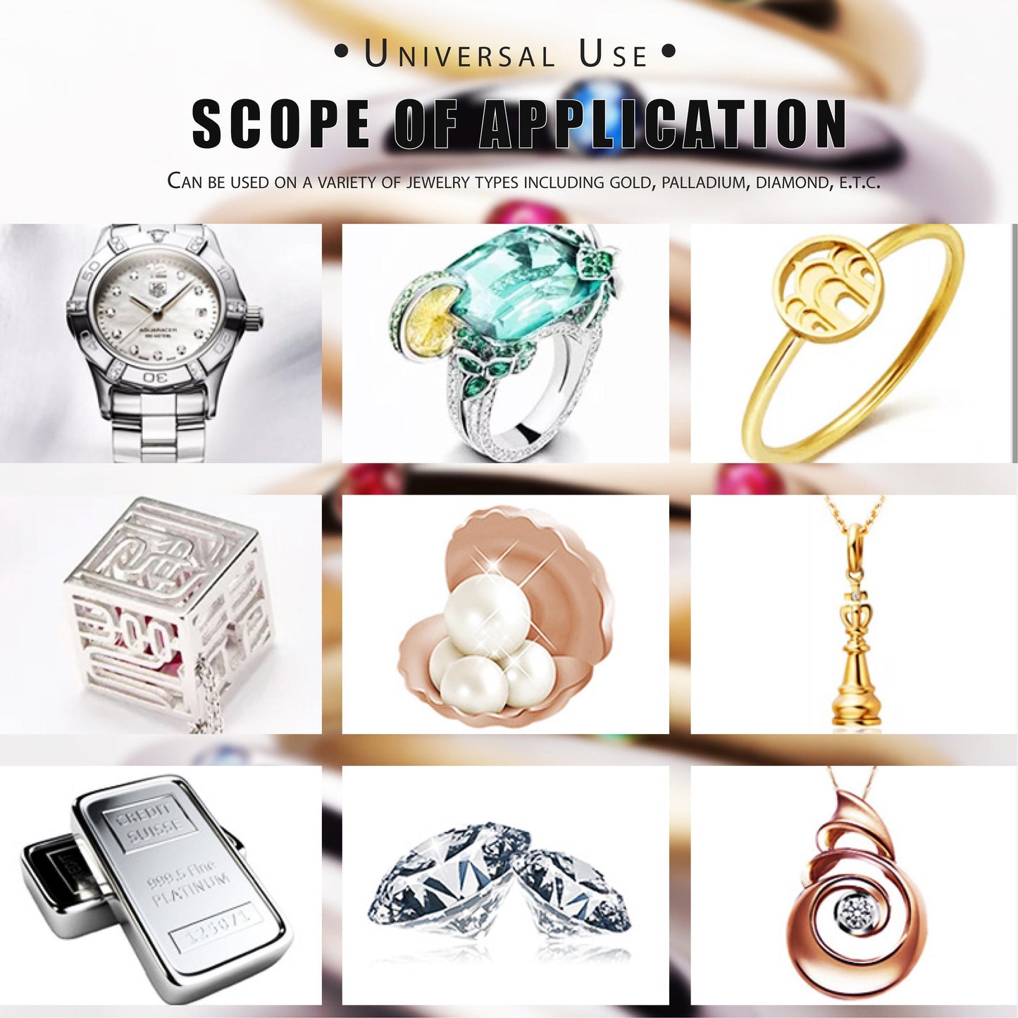 Verleiht Ihrem Schmuck einen neuen Look - Sofort glänzender Schmuckreiniger