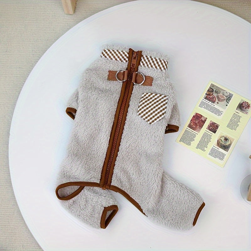 🐶Die Thermokleidung mit Doppelringknöpfen