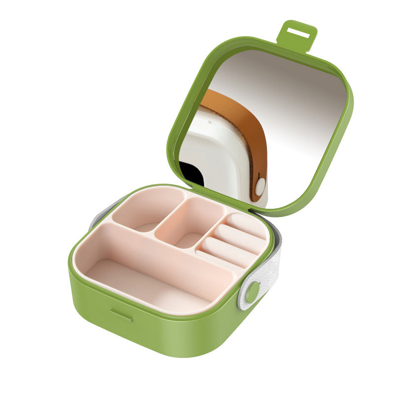 Exquisites Geschenk - Multifunktionaler tragbarer Schmuckorganizer Mini-Box