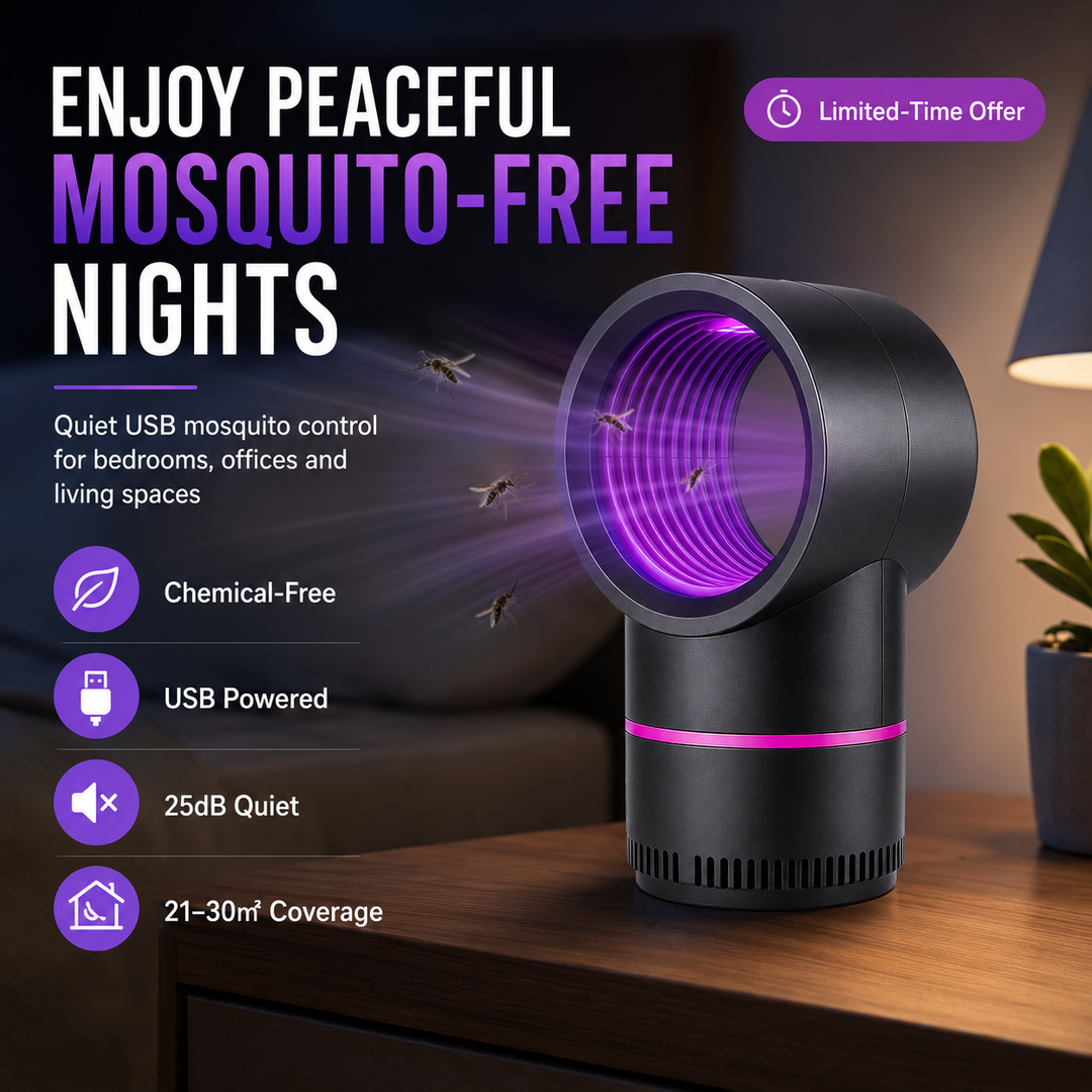 🏆LAST DAY SALE 50% OFF🔥Chemical-free LED mosquito repellent