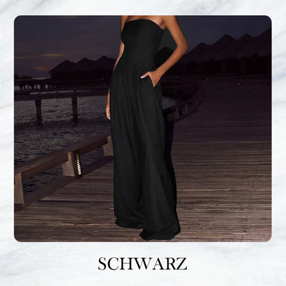 🌲Ärmelloser Jumpsuit mit Taschen💝