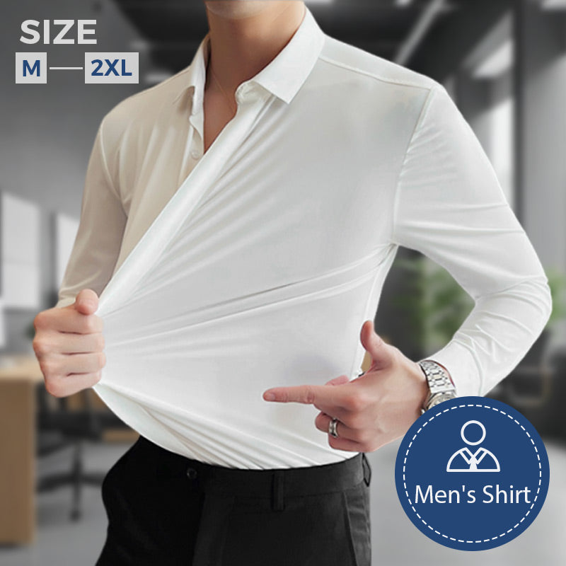 Men's Wrinkle-Free Stretch Dress Shirt