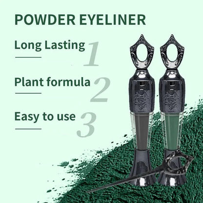 🎁🌸Kaufen Sie 1 und erhalten Sie 1 gratis🌸 – Sheida Kohl Powder Eyeliner, handgefertigt, 100 % natürlich