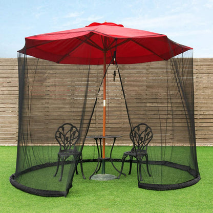 💪Patio Umbrella Moskitonetz💪 Hält Mücken fern und schmückt den Hof