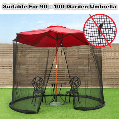 💪Patio Umbrella Moskitonetz💪 Hält Mücken fern und schmückt den Hof