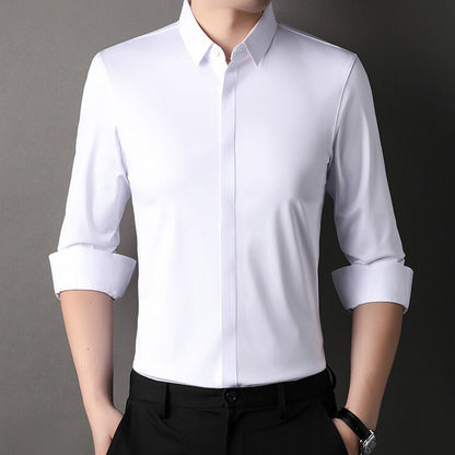 Men's Wrinkle-Free Stretch Dress Shirt