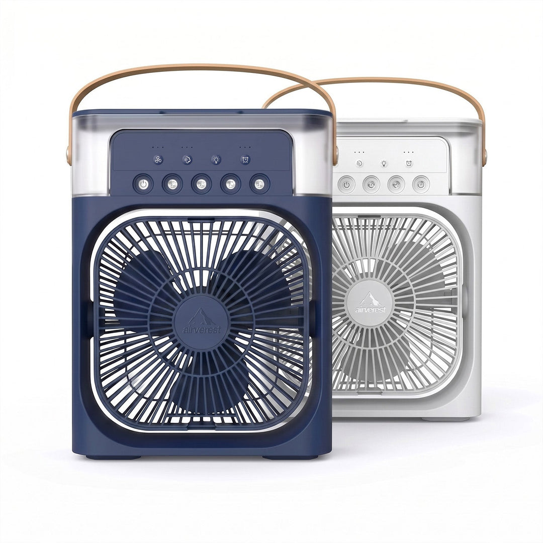 Ventilateur brumisateur portable rafraîchissant, pour intérieur et extérieur