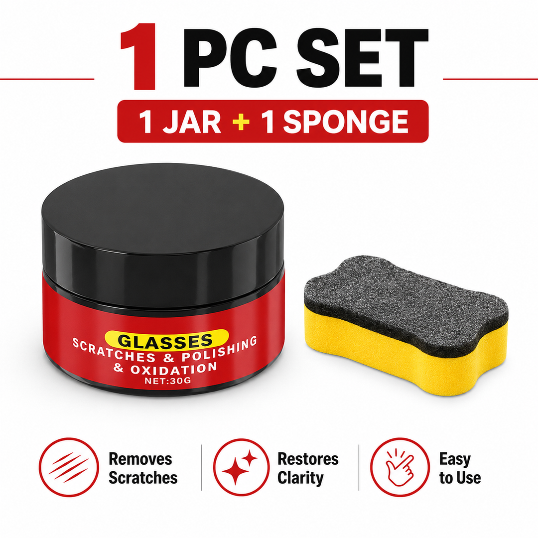 Glass Scratch Polishing &amp; Repair Compound