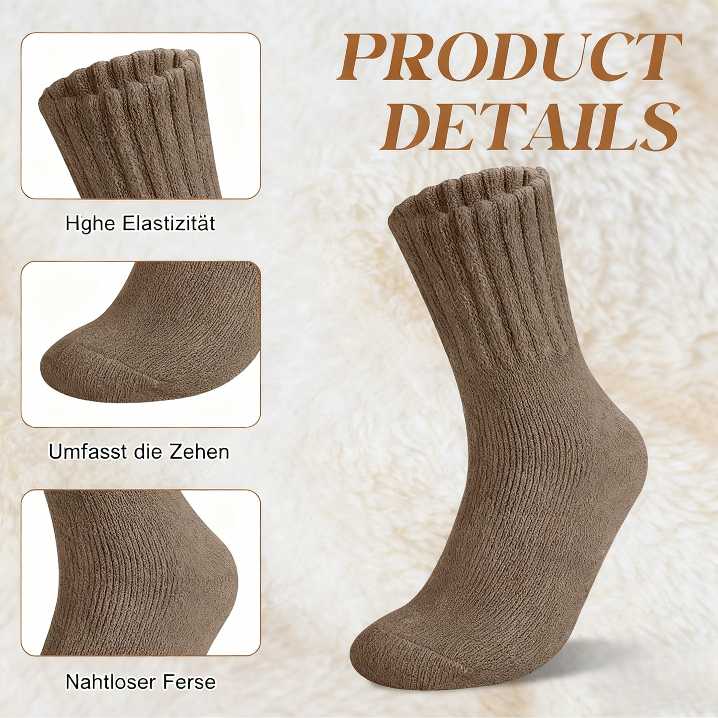 ⏳ Letzter Tag: 50 % auf das gesamte Sortiment!🧦5 Paare einfarbige Damen-Socken im Bootsschnitt🎁