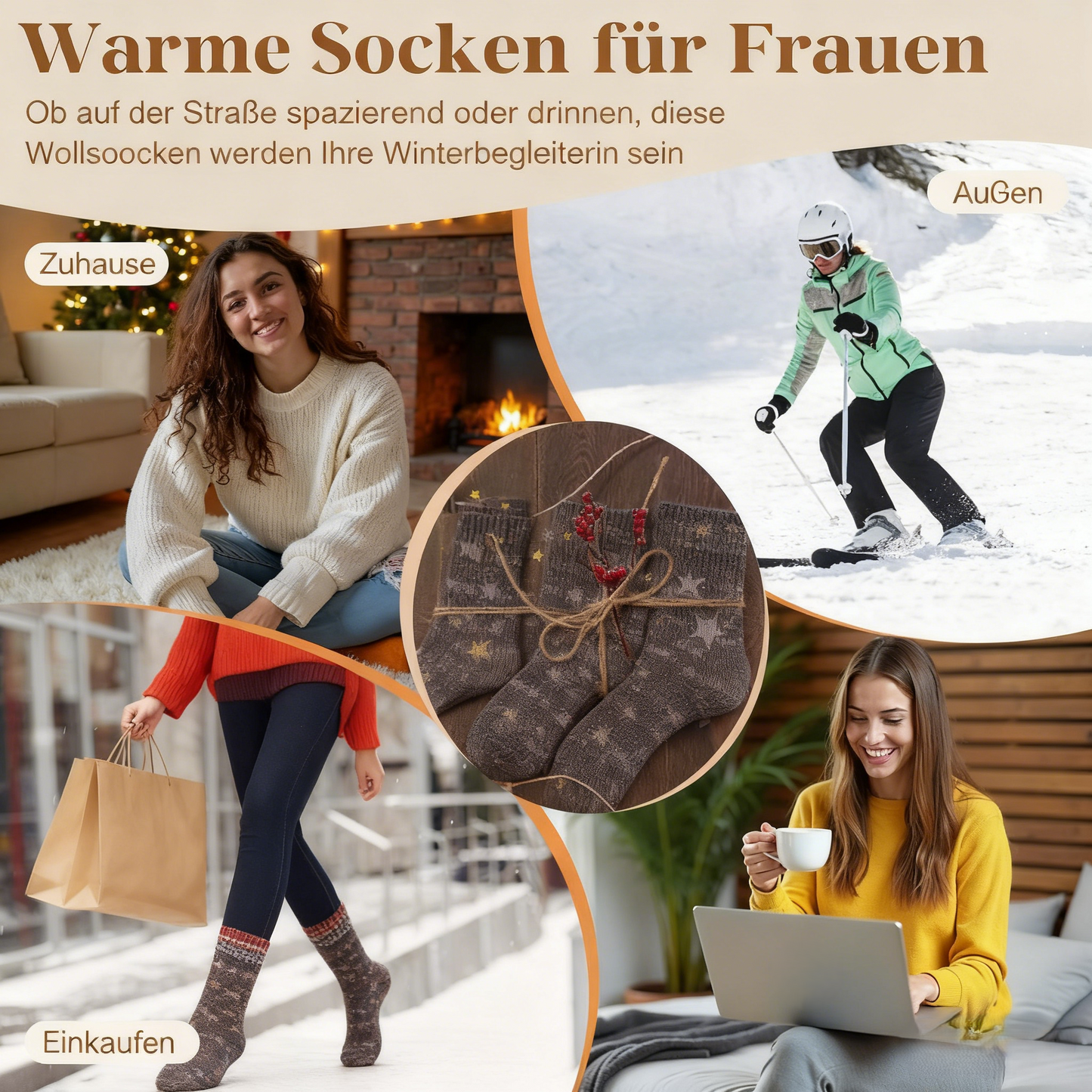 ⏳ Letzter Tag: 50 % auf das gesamte Sortiment!🧦5 Paare einfarbige Damen-Socken im Bootsschnitt🎁