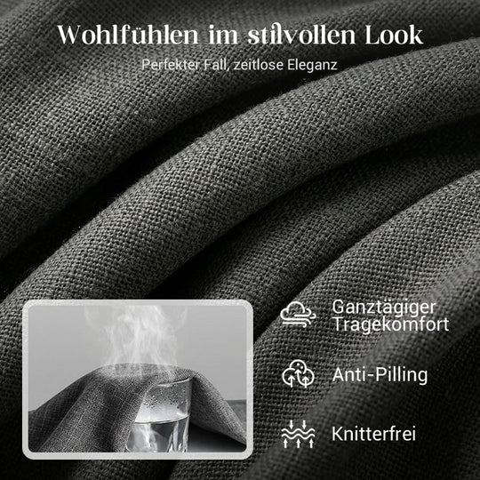 👔 50% RABATT! 💼 Damen Business-Anzug – Blazer mit Kragen &amp; Hose, Bügelfrei &amp; Klassischer Look 👖