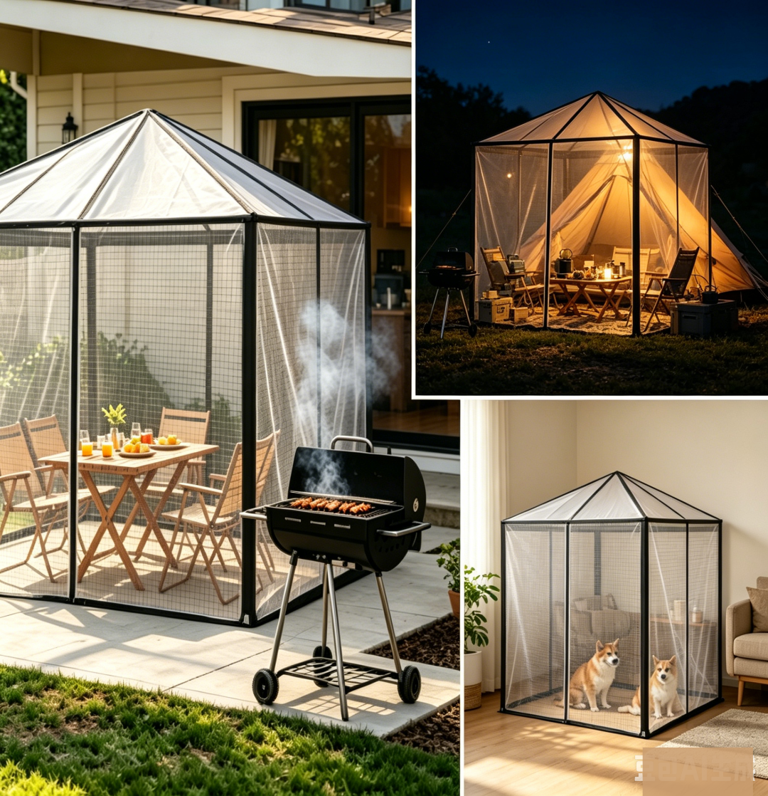 🔥HOT SALE  49%OFF🔥2-Pack Bug-Proof courtyard Screen