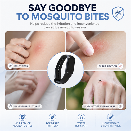 Ultrasonic Mosquito Repellent Wristband