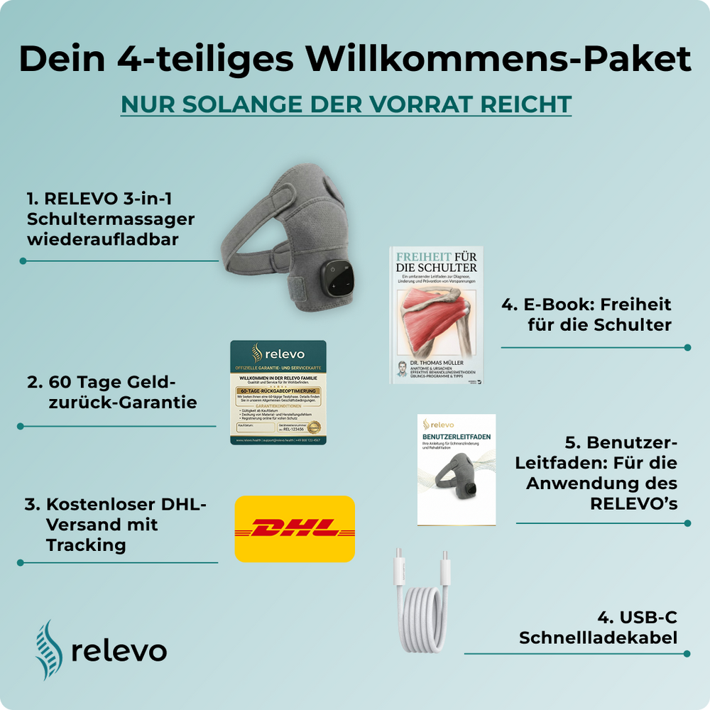 relevo 3-in-1 Schultermassager