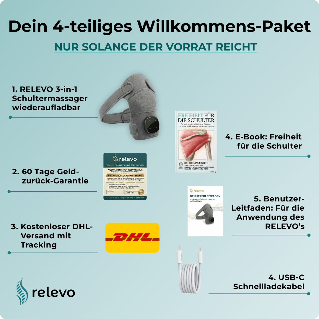 relevo 3-in-1 Schultermassager
