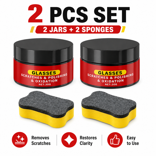 Glass Scratch Polishing &amp; Repair Compound