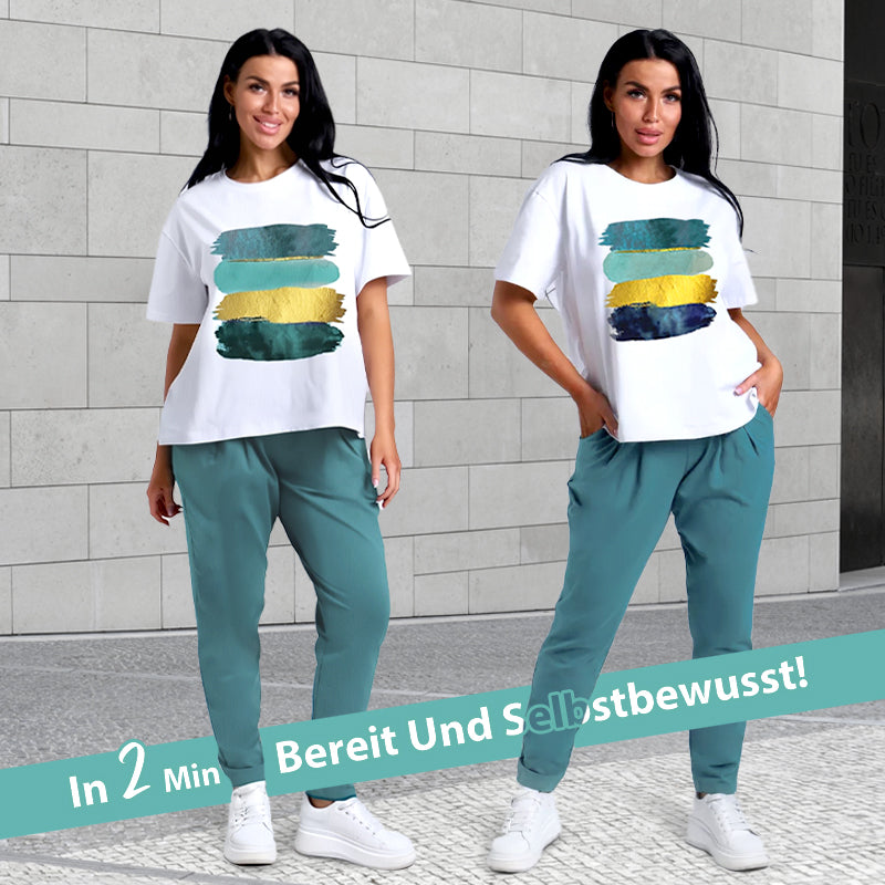 🔥【Trend 2026】Schicker Freizeit-Zweiteiler - Bequem & Stilvoll