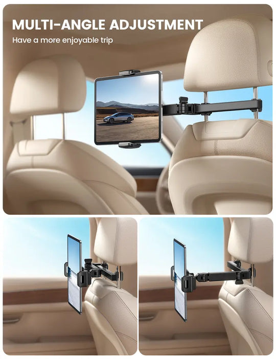 Telescopic Car Headrest Holder for Phones &amp; Tablets