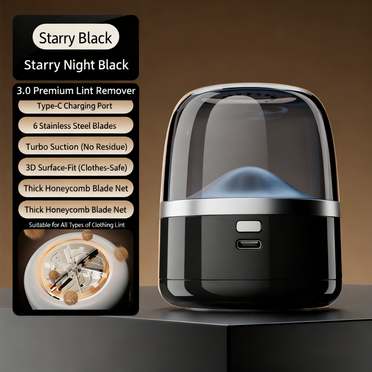 🧶 JETZT 50 % RABATT! ✨Tragbarer wiederaufladbarer Fusselrasierer – 3 Geschwindigkeitsstufen mit LED-Licht für die Pflege von Pullovern und Polstern 🔋✨