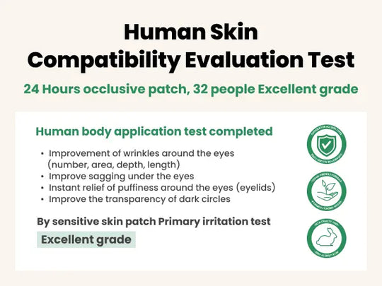 💕Vegetarian Collagen Eye Serum - Korean Skincare, contains triple hyaluronic acid and peptide collagen serum, used to improve skin elasticity, reduce fine lines and dark circles - (0.33 fl oz | 10ml)