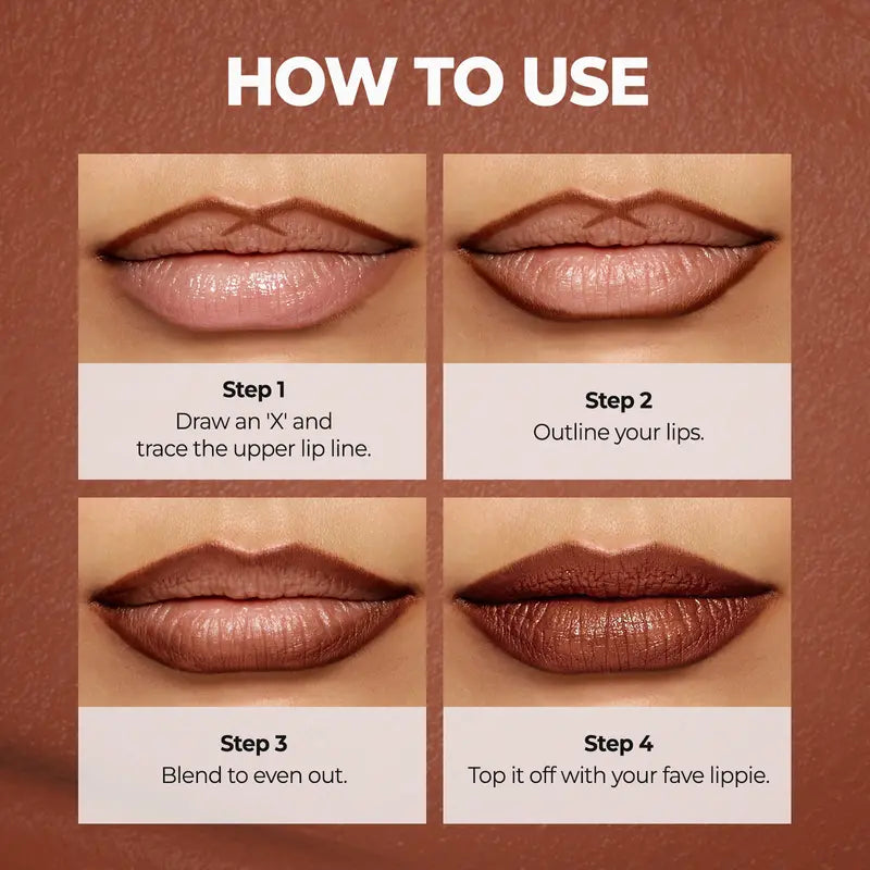 Waterproof Matte Lip Liner Set