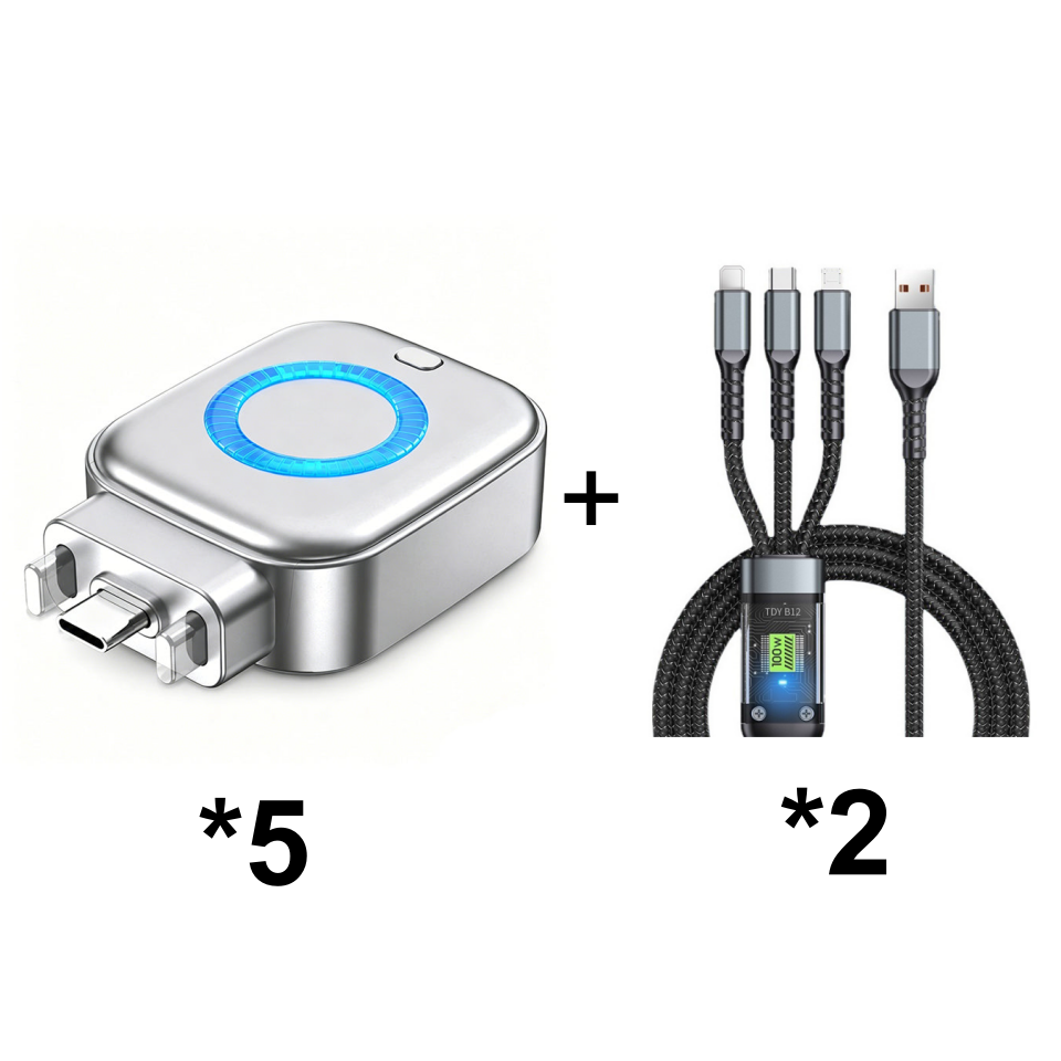 Auto Power-Off Fast Charging Adapter