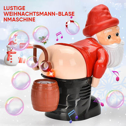 🎁HEISSER VERKAUF 49% RABATT🔥Lustige Weihnachtsmann Blasenblasmaschine