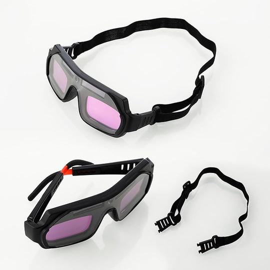 Automatische Dunkelbrille für Schweißen Lichtfilter Auto-Dunkelzustand Anti-Blinzel-Schutzbrille für Schweißmasken Brillen Zubehör.Echtes Farbverhältnis