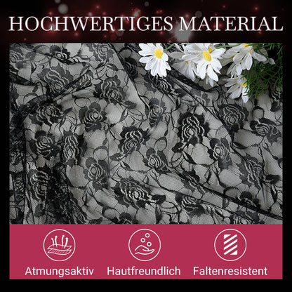 Sexy Damen-Jumpsuit mit Spitzen-Patchwork