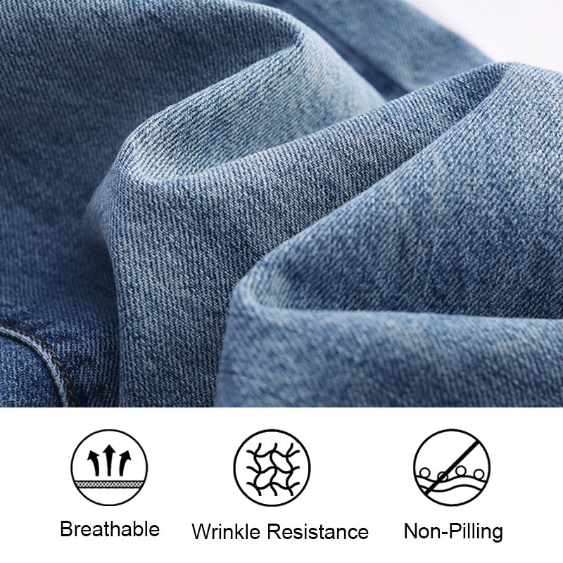 👖 41% RABATT! ✨ Hochelastische Jeans zur Bauchkontrolle – Schmeichelt jeder Figur, Tummy Control &amp; Höchster Tragekomfort 💙