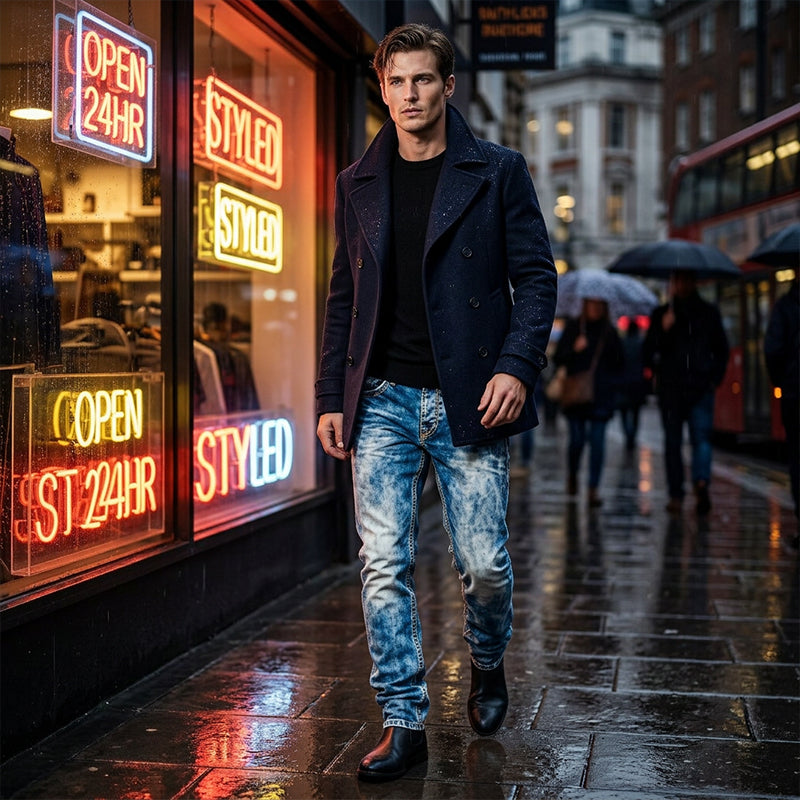 Unkomplizierte Sommer-Jeans für Herren – leichte Stretch-Qualität, gerader Schnitt, vielseitig kombinierbar ☀️👍