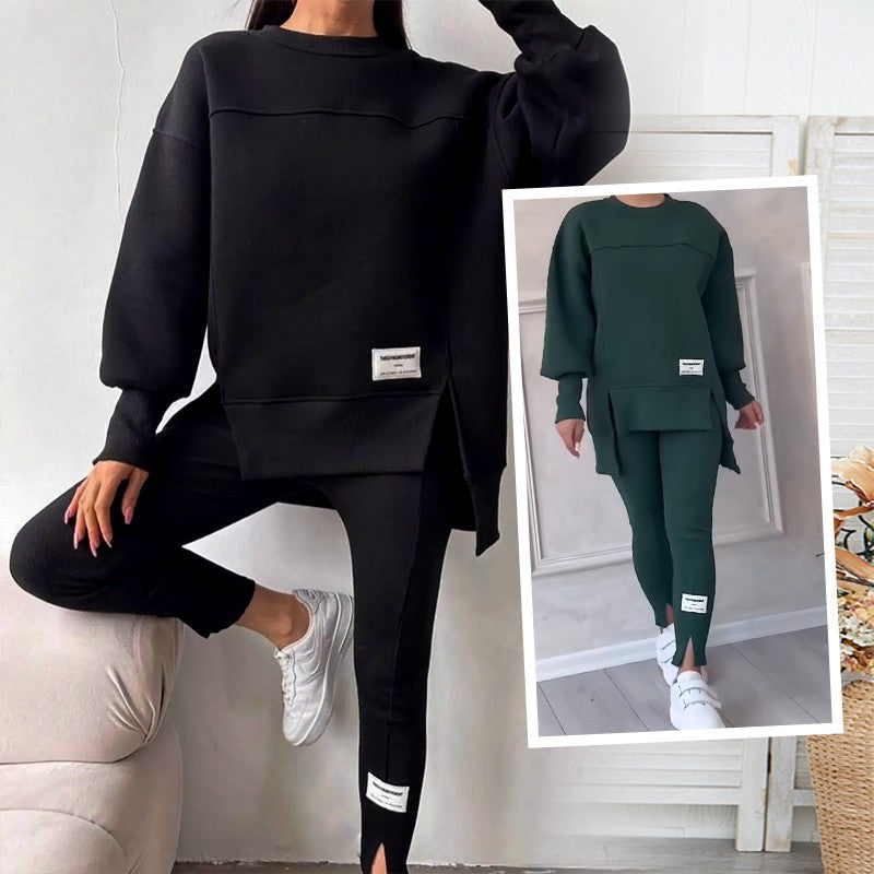 🔥2025 NEUE VERKÄUFE🏆Lässiges Sweatshirt-Leggings-Set für Frauen