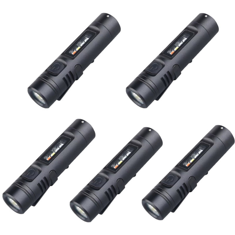 Multifunktionale Mini-Taschenlampe aus Aluminiumlegierung