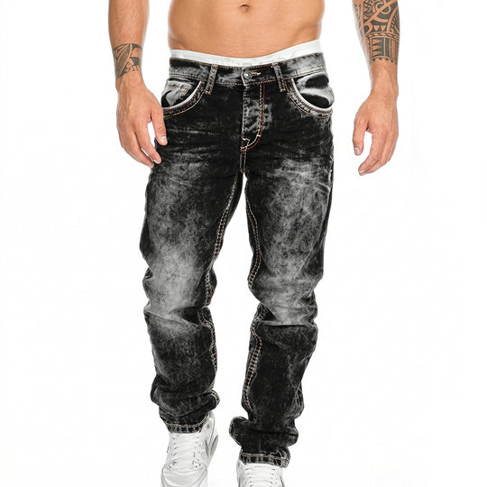 Unkomplizierte Sommer-Jeans für Herren – leichte Stretch-Qualität, gerader Schnitt, vielseitig kombinierbar ☀️👍