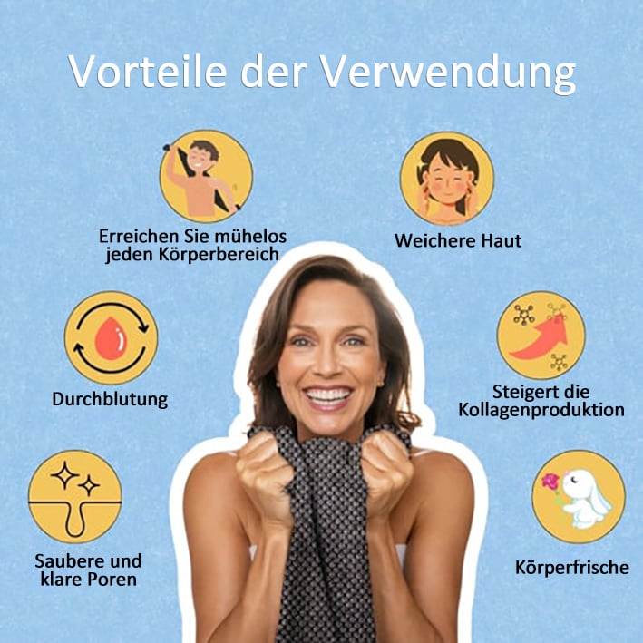 🔥Kaufen Sie 1 und erhalten Sie 3 🧼Peeling-Duschtuch mit antibakterieller Wirkung🚿