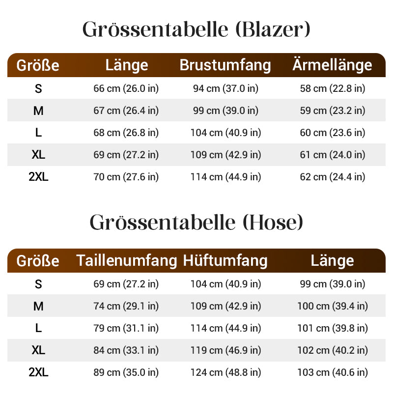 👔 50% RABATT! 💼 Damen Business-Anzug – Blazer mit Kragen &amp; Hose, Bügelfrei &amp; Klassischer Look 👖