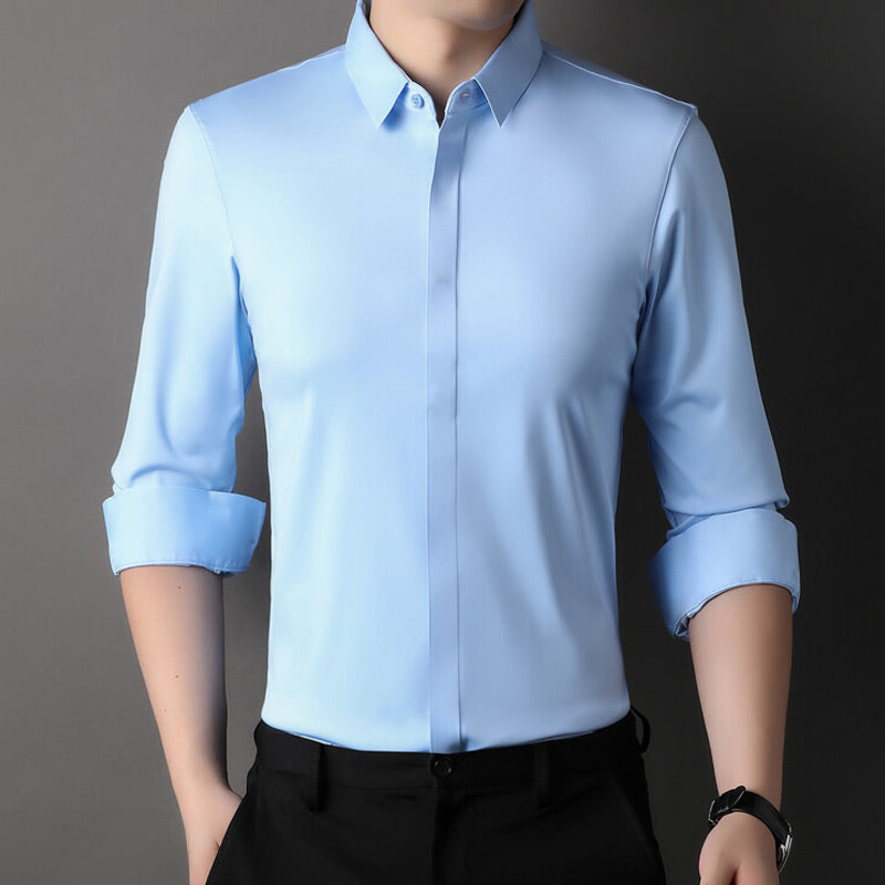 Men's Wrinkle-Free Stretch Dress Shirt