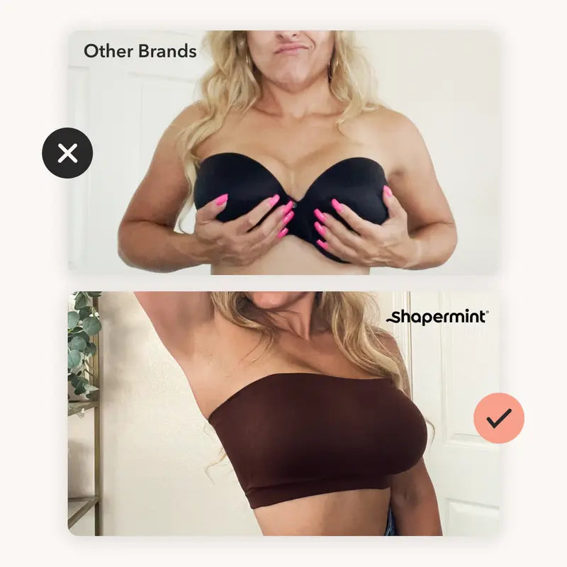 🤩 Multiway Convertible Strapless Bandeau Bra | No-Slip Support