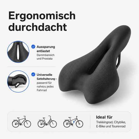 Ergonomic Comfort Bike Saddle