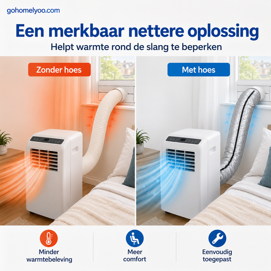 🔥Isolatiehoes voor aircoslangen: onmisbaar in huis tijdens de zomer