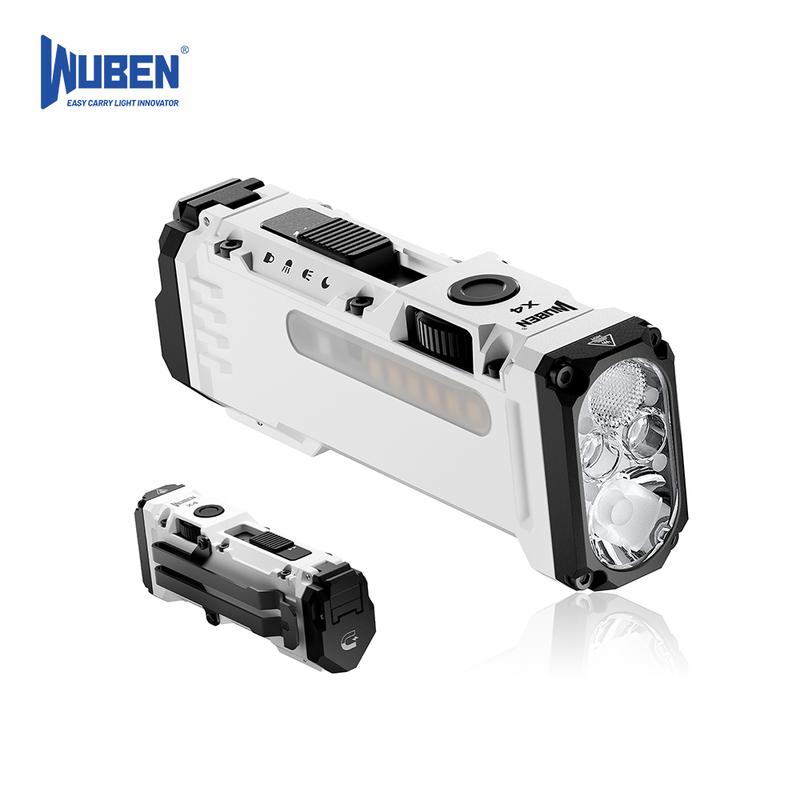 LED-Taschenlampe mit 180° schwenkbarem Kopf für die Arbeit
